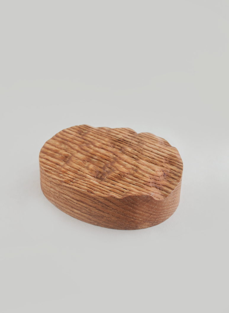 al_Wood Tray Oak Mini for Soap